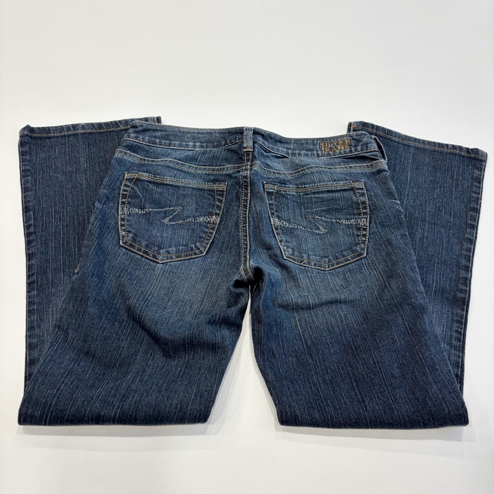 Silver aiko boot cut Blue Denim Jeans​